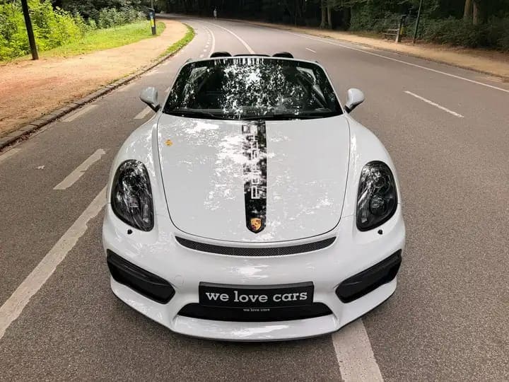 Porsche Boxster 981 Spyder 2016, We Love Cars Bruxelles